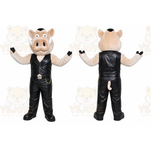 Pig Mascot Costume for Adults Custom Logo Party Character Suit