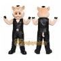 Pig Mascot Costume for Adults Custom Logo Party Character Suit