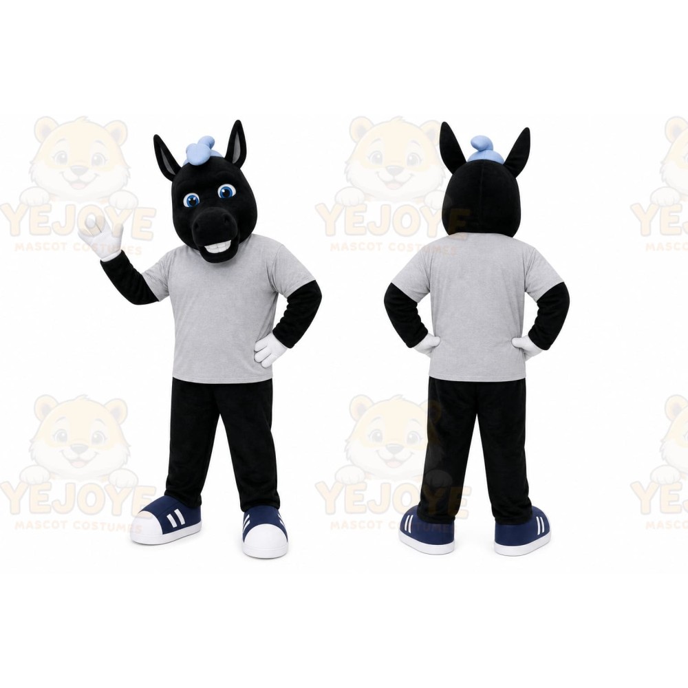 Horse Mascot Costume for Adults Custom Logo Party Character Suit