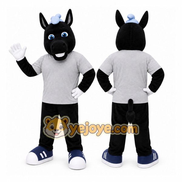 Horse Mascot Costume for Adults Custom Logo Party Character Suit