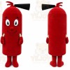 Fire Extinguisher Mascot Costume for Adults Custom Logo Party Character Suit