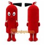 Fire Extinguisher Mascot Costume for Adults Custom Logo Party Character Suit
