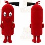 Fire Extinguisher Mascot Costume for Adults Custom Logo Party Character Suit