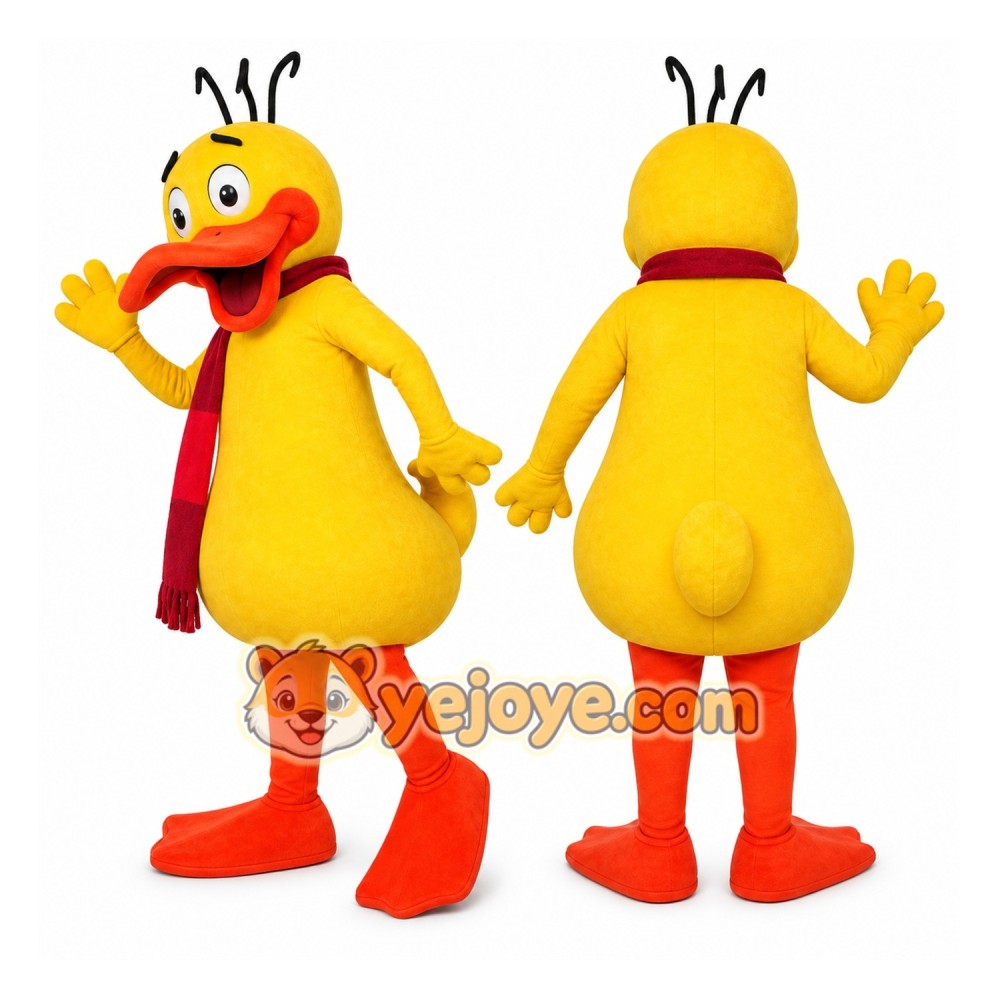 Duck Mascot Costume for Adults Custom Logo Party Character Suit Duck Mascot Costume for Adults Custom Logo Party Character Suit