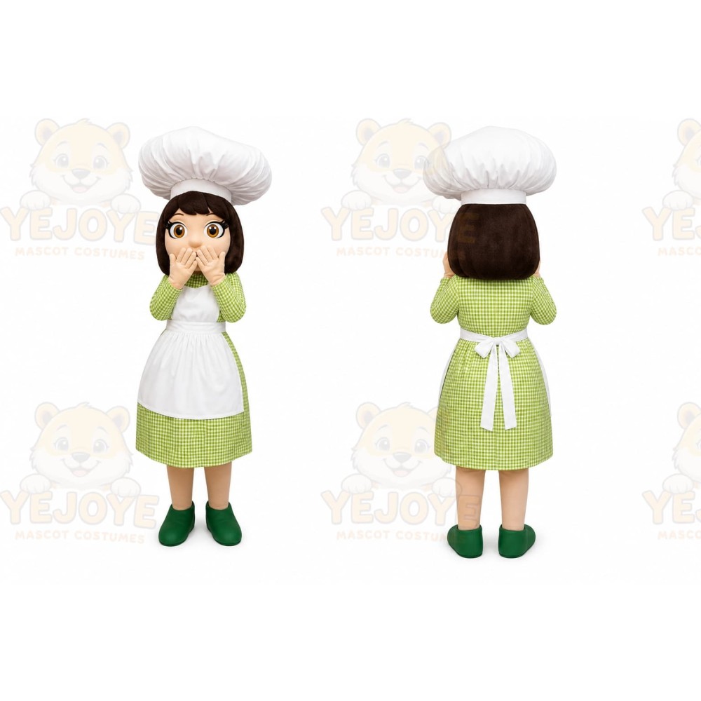 Chef Mascot Costume for Adults Custom Logo Party Character Suit