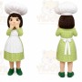 Chef Mascot Costume for Adults Custom Logo Party Character Suit