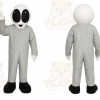 Alien Mascot Costume for Adults Custom Logo Party Character Suit