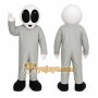 Alien Mascot Costume for Adults Custom Logo Party Character Suit