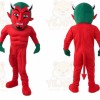 Devil Mascot Costume for Adults Custom Logo Party Character Suit