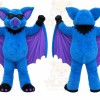 Bat Mascot Costume for Adults Custom Logo Party Character Suit