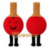Ketchup bottle Mascot Costume for Adults Custom Logo Party Character Suit