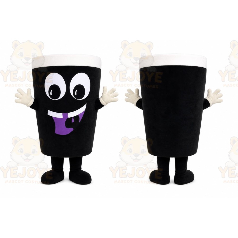 Cup Mascot Costume for Adults Custom Logo Party Character Suit