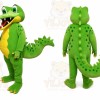 Crocodile Mascot Costume for Adults Custom Logo Party Character Suit