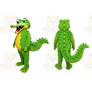 Crocodile Mascot Costume for Adults Custom Logo Party Character Suit