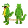 Crocodile Mascot Costume for Adults Custom Logo Party Character Suit