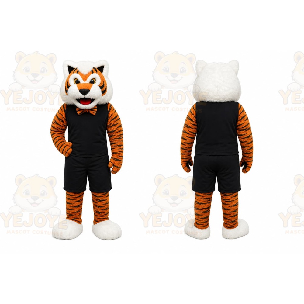 Tiger Mascot Costume for Adults Custom Logo Party Character Suit