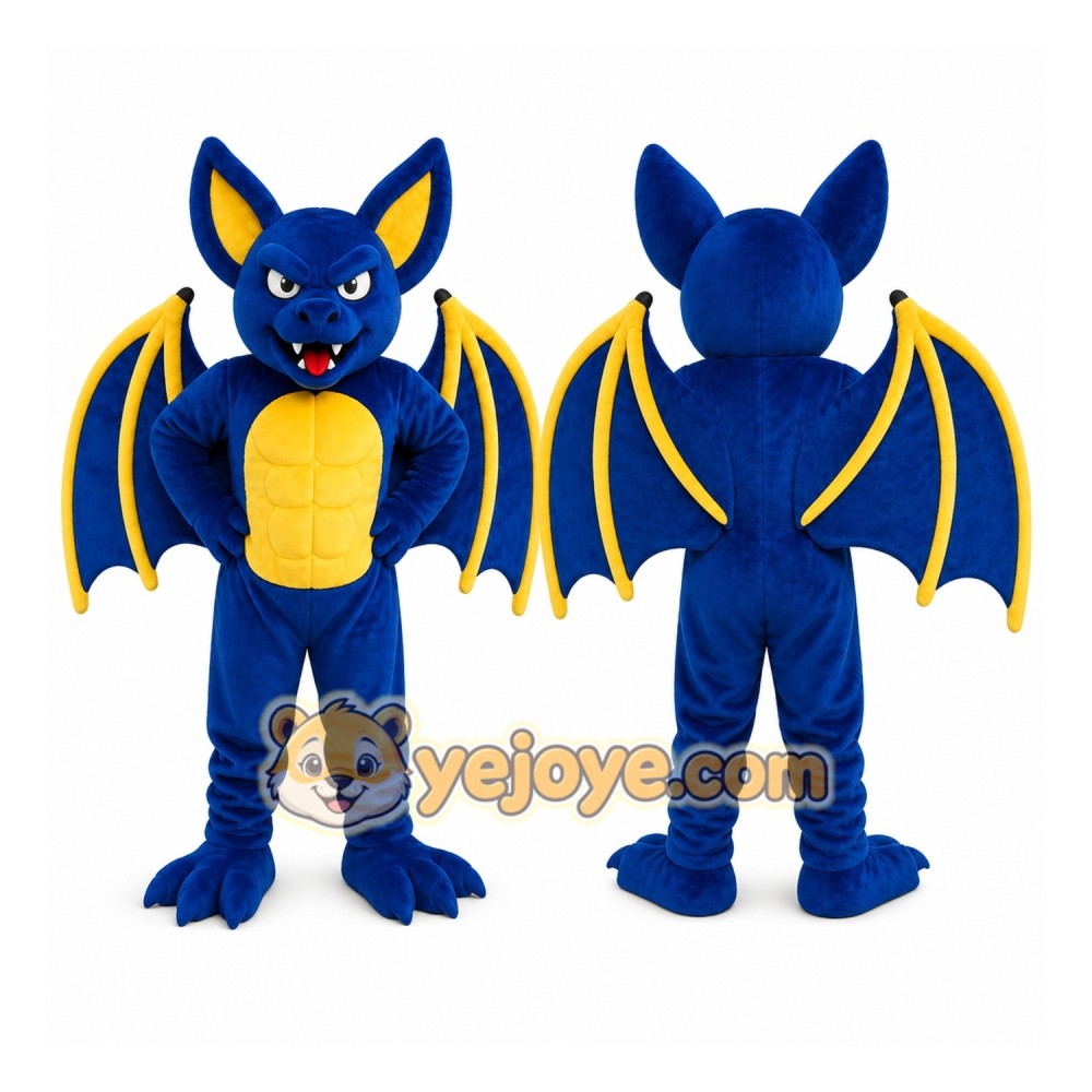 Bat Mascot Costume for Adults Custom Logo Party Character Suit Bat Mascot Costume for Adults Custom Logo Party Character Suit