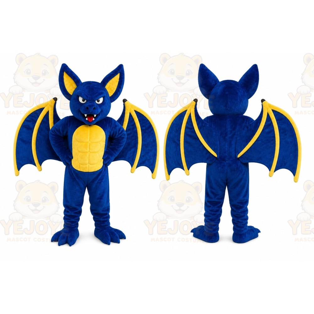 Bat Mascot Costume for Adults Custom Logo Party Character Suit