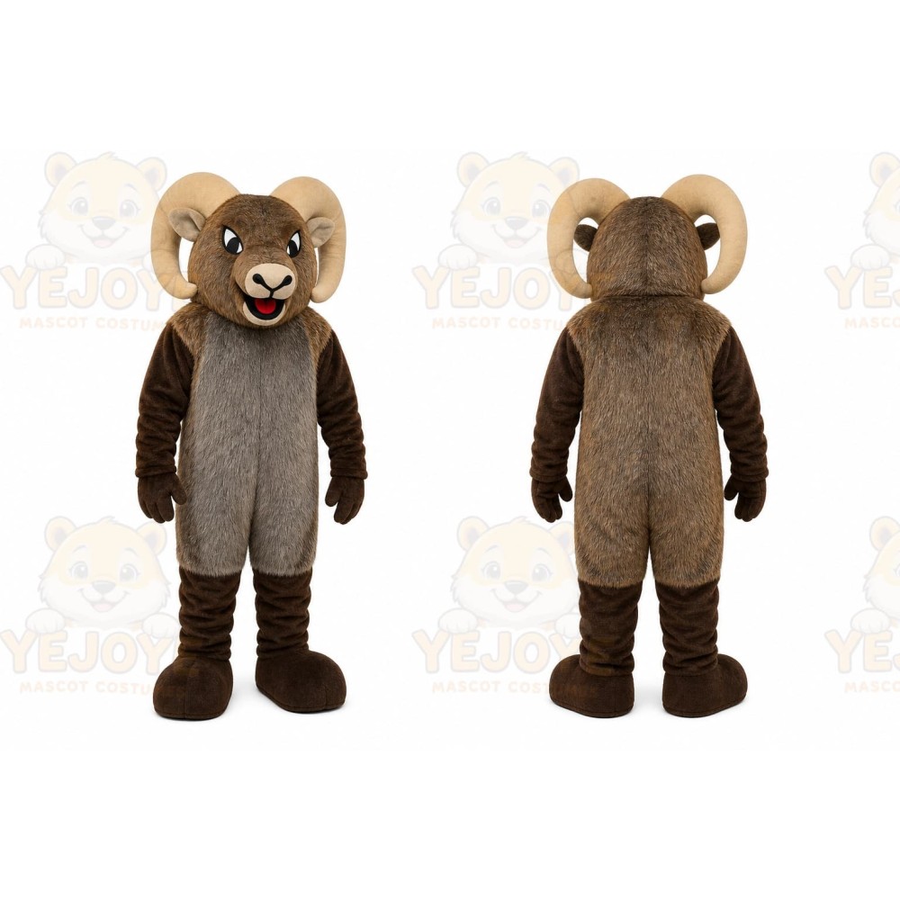 Ram Mascot Costume for Adults Custom Logo Party Character Suit