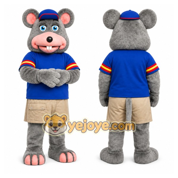 Mouse Mascot Costume for Adults Custom Logo Party Character Suit
