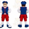 Person Mascot Costume for Adults Custom Logo Party Character Suit