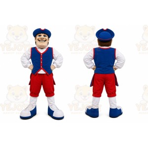 Person Mascot Costume for Adults Custom Logo Party Character Suit