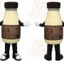 Bottle Mascot Costume for Adults Custom Logo Party Character Suit
