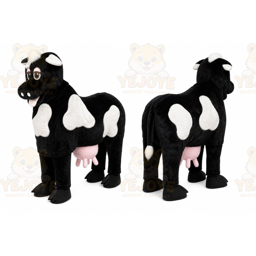Cow Mascot Costume for Adults Custom Logo Party Character Suit