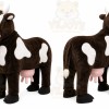 Cow Mascot Costume for Adults Custom Logo Party Character Suit