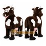 Cow Mascot Costume for Adults Custom Logo Party Character Suit