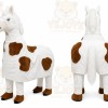 Horse Mascot Costume for Adults Custom Logo Party Character Suit