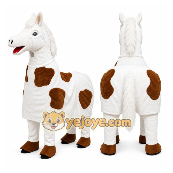 Horse Mascot Costume for Adults Custom Logo Party Character Suit
