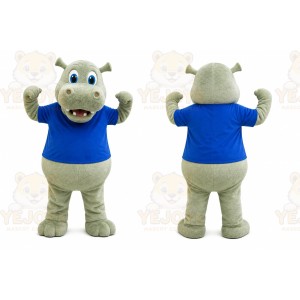 Hippo Mascot Costume for Adults Custom Logo Party Character Suit