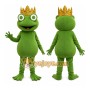 Frog Mascot Costume for Adults Custom Logo Party Character Suit