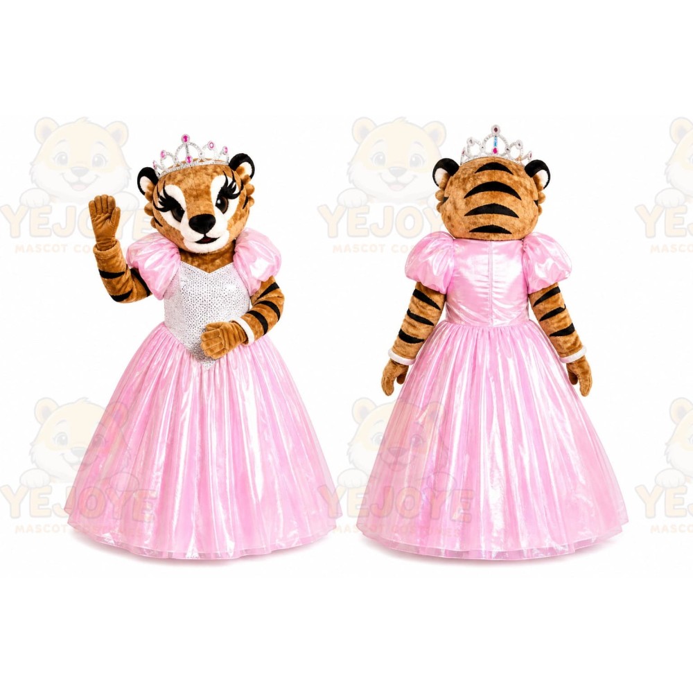 Tiger Mascot Costume for Adults Custom Logo Party Character Suit