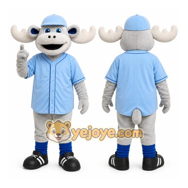 Moose Mascot Costume for Adults Custom Logo Party Character Suit