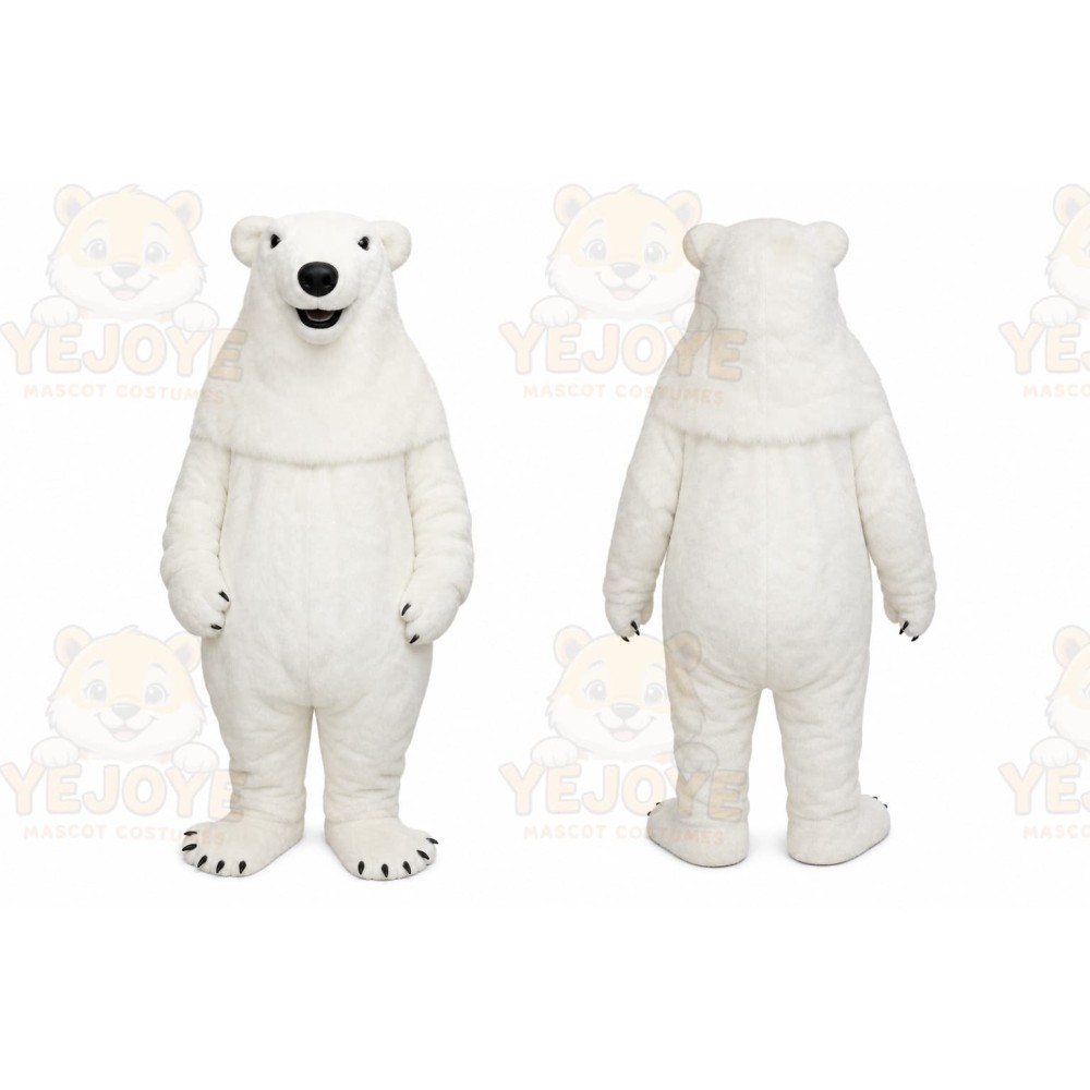 Bear Mascot Costume for Adults Custom Logo Party Character Suit