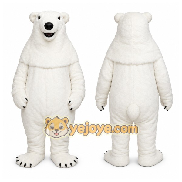 Bear Mascot Costume for Adults Custom Logo Party Character Suit