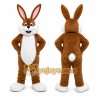 Rabbit Mascot Costume for Adults Custom Logo Party Character Suit