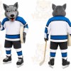 Wolf Mascot Costume for Adults Custom Logo Party Character Suit