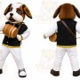 Dog Mascot Costume for Adults Custom Logo Party Character Suit
