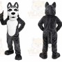 Wolf Mascot Costume for Adults Custom Logo Party Character Suit