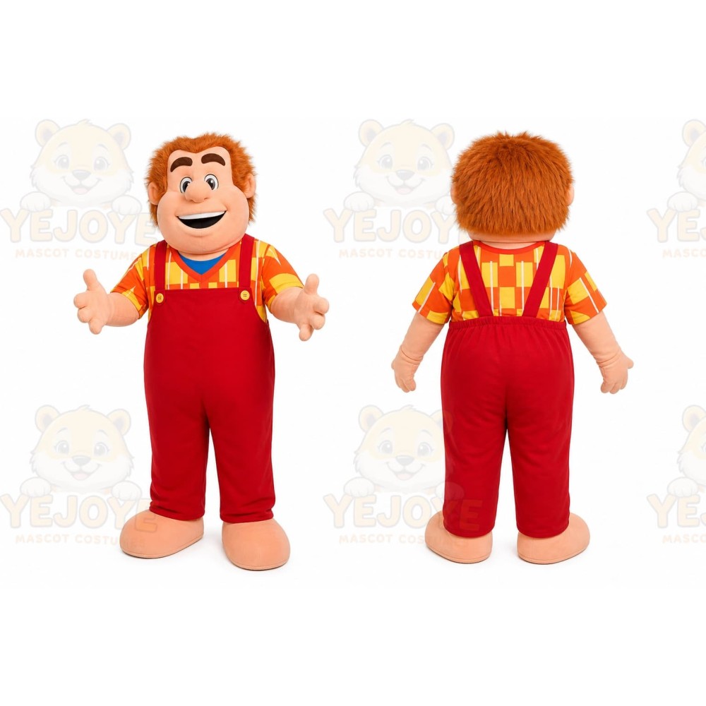 cartoon character Mascot Costume for Adults Custom Logo Party Character Suit