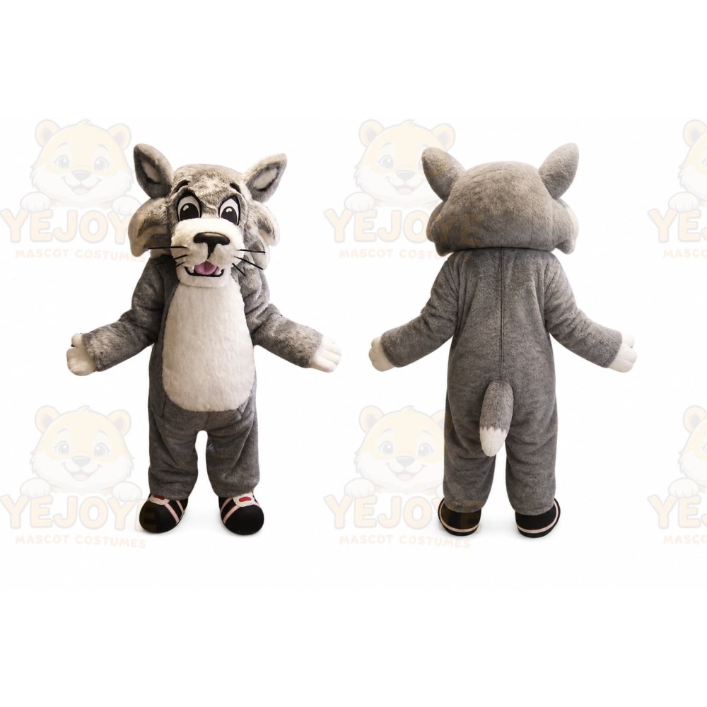 Wolf Mascot Costume for Adults Custom Logo Party Character Suit