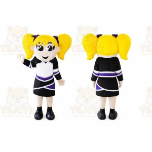 cheerleader Mascot Costume for Adults Custom Logo Party Character Suit