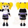 cheerleader Mascot Costume for Adults Custom Logo Party Character Suit