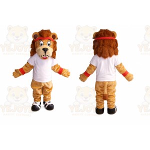 Lion Mascot Costume for Adults Custom Logo Party Character Suit