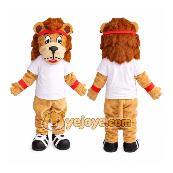 Lion Mascot Costume for Adults Custom Logo Party Character Suit