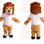 Lion Mascot Costume for Adults Custom Logo Party Character Suit