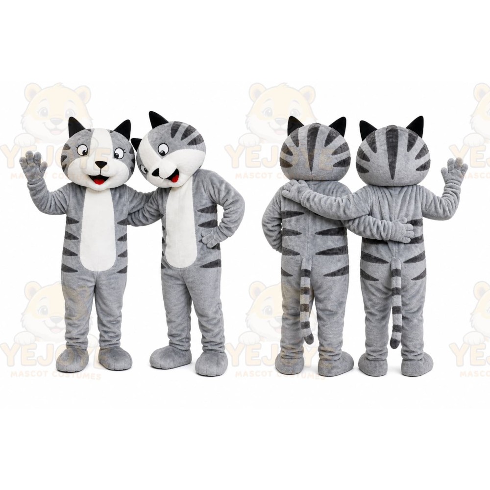 Cat Mascot Costume for Adults Custom Logo Party Character Suit